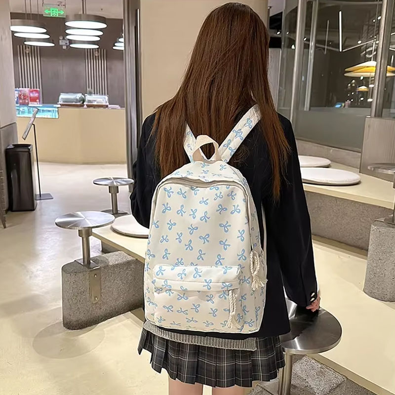 Women Bags For Gift - Zaino Floreale in Nylon per Donne,