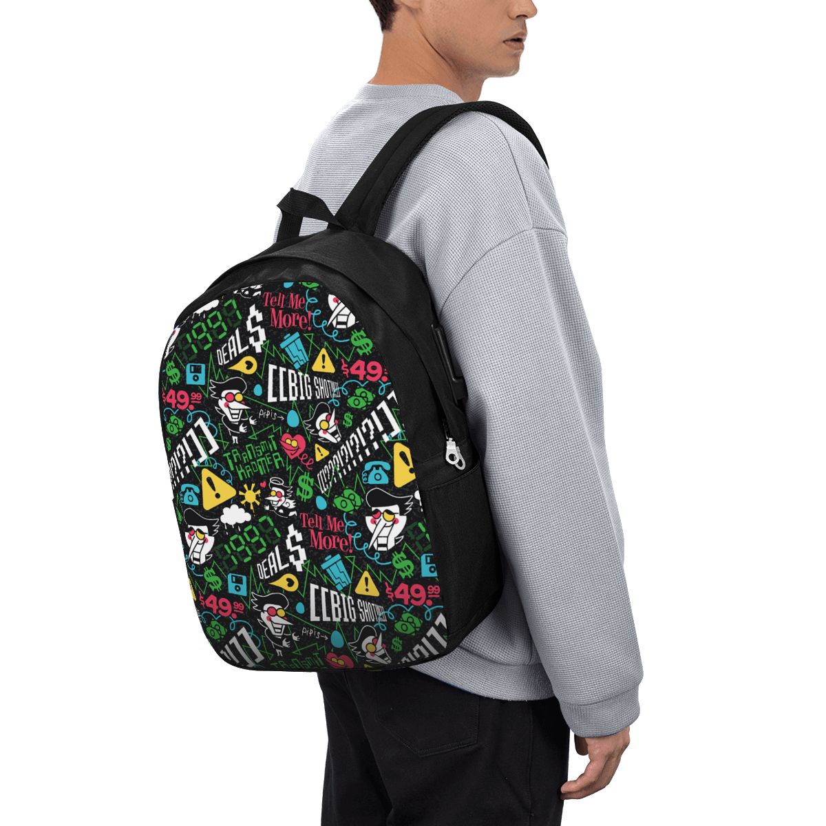 Women Bags For College - Deltarune SPAMTON G Zaino da viaggio