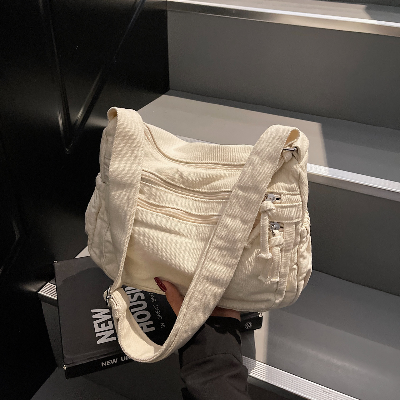 Women'S Kipling Bags - Nuova borsa in tela semplice e