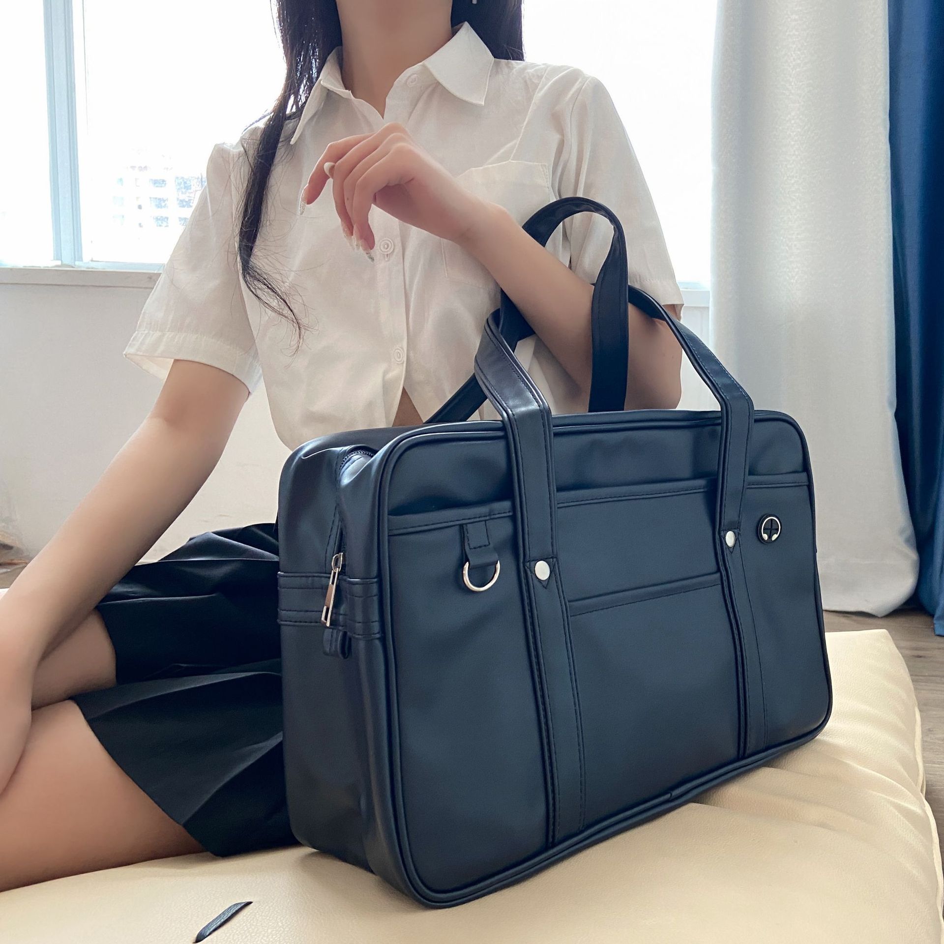Women Bags Zara - Studente bidimensionale giapponese JK borsa uniforme