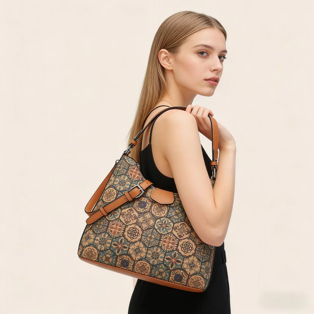 Women'S Kipling Bags - Borsa a tracolla in sughero con