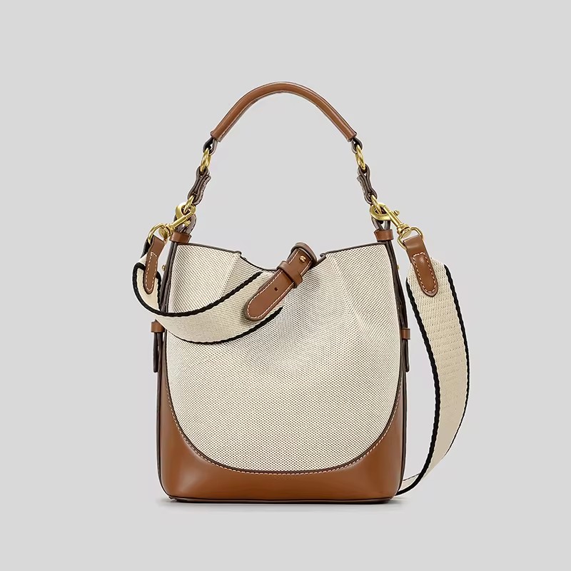 Women Bags Zara - Borse a secchiello in tela con