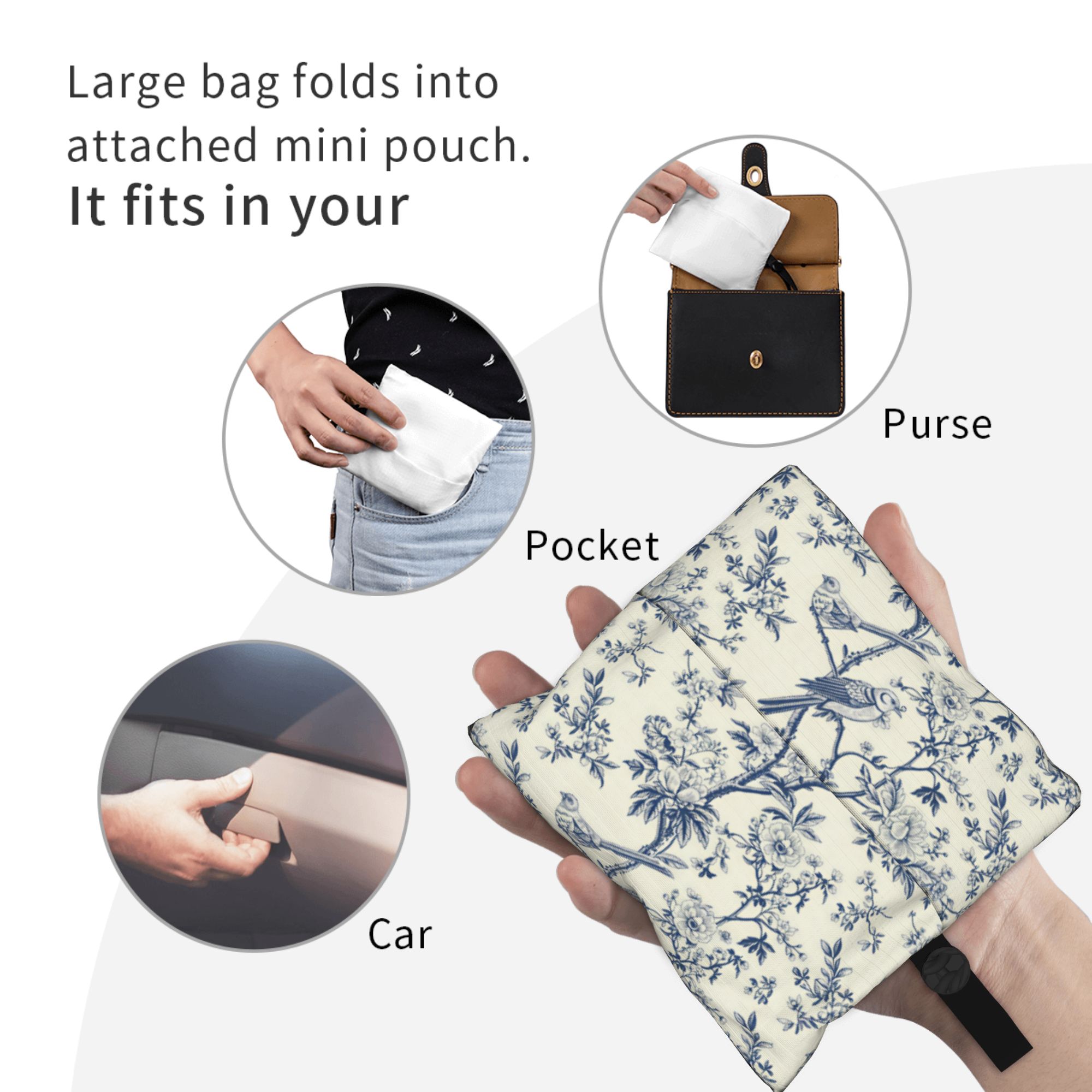 Borsa per la spesa con immagin - Women Bags Vector recensione e prezzo