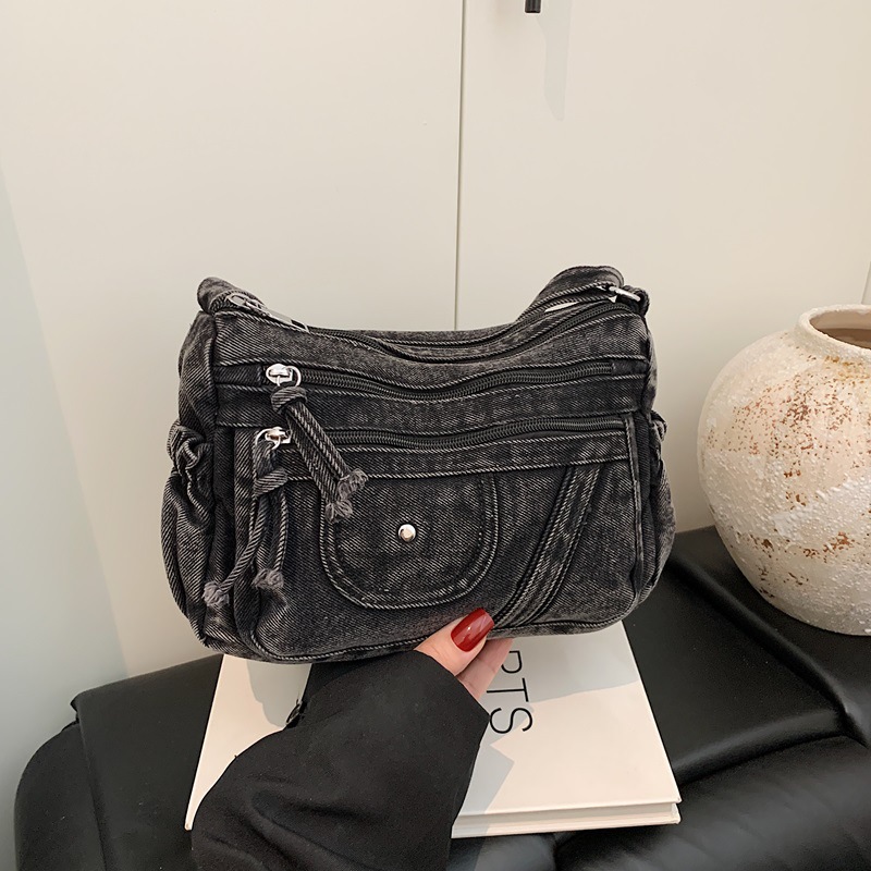 Borsa in denim blu retrò stile - Women'S Kipling Bags recensione e prezzo