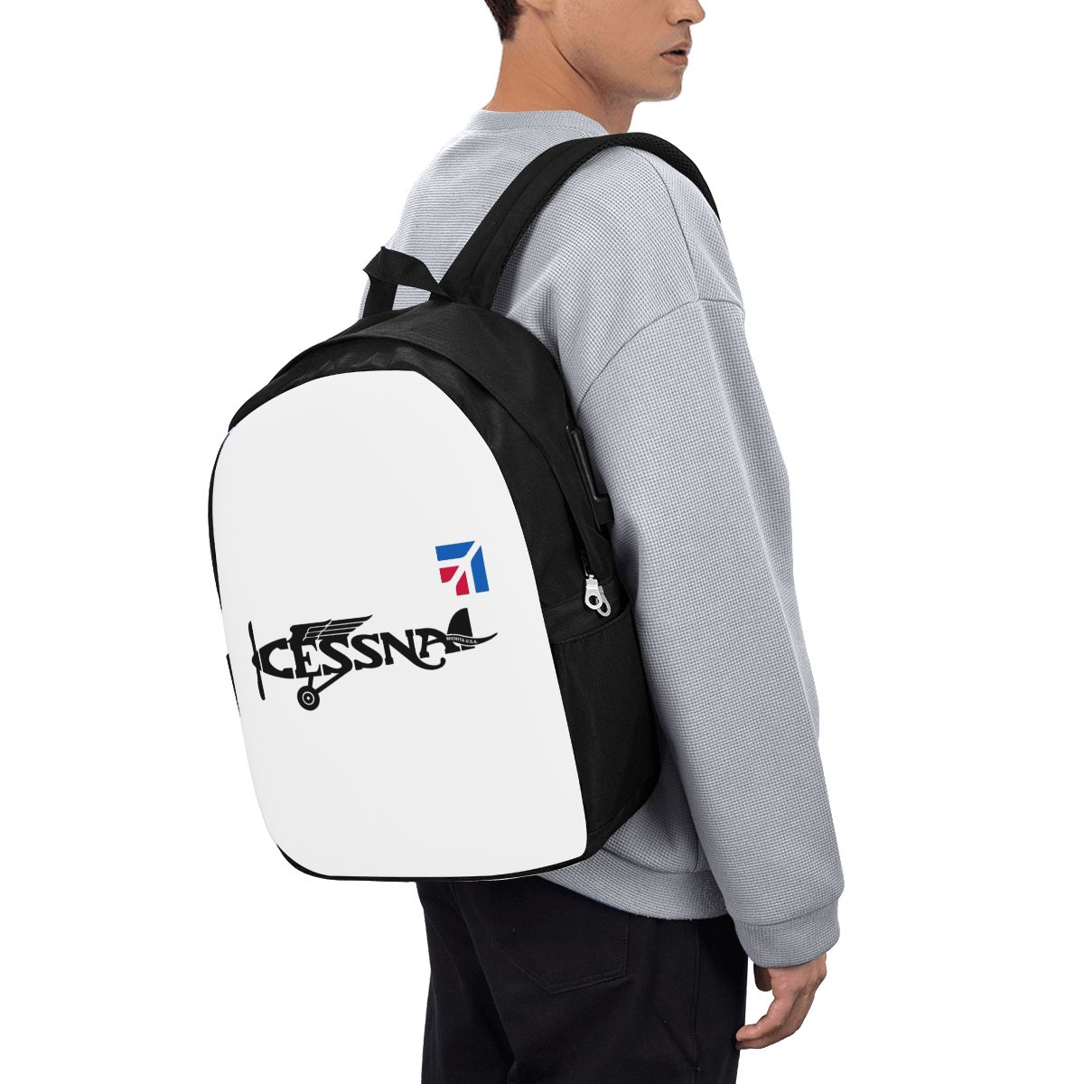 Zaino con logo Cessna, borsa d - Women Bags For College recensione e prezzo