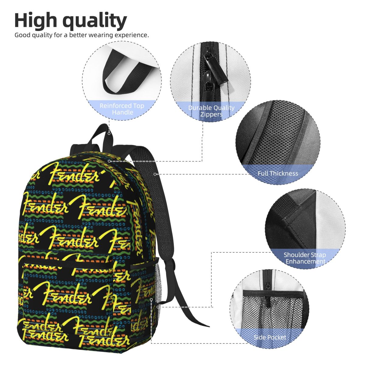 Zaino Fender Guitar Jazz della - Women Bags Company recensione e prezzo