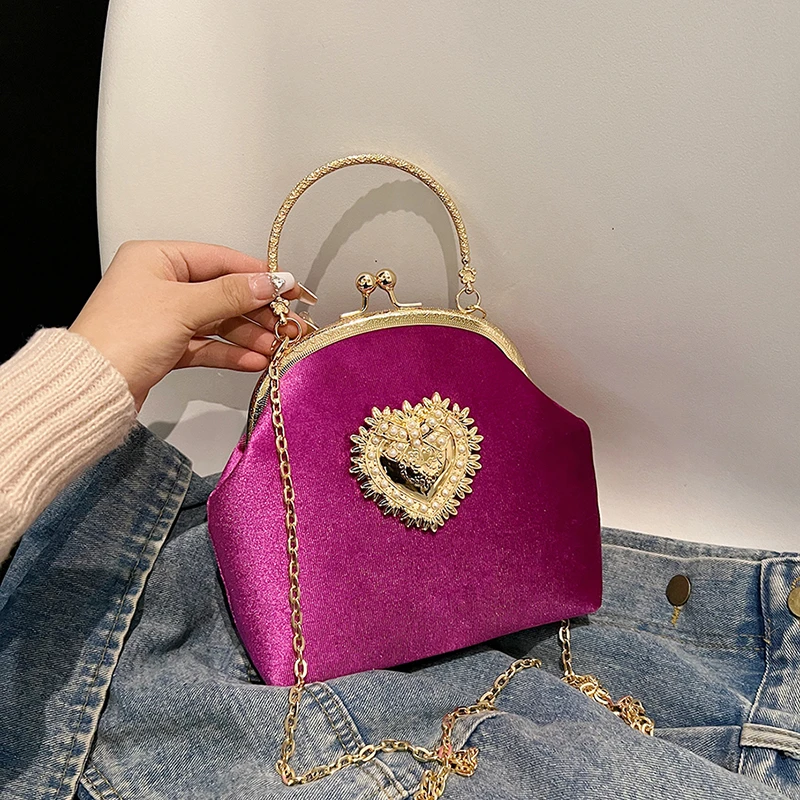 Catene Cornice in velluto Cuor - Women Bags Sale recensione e prezzo