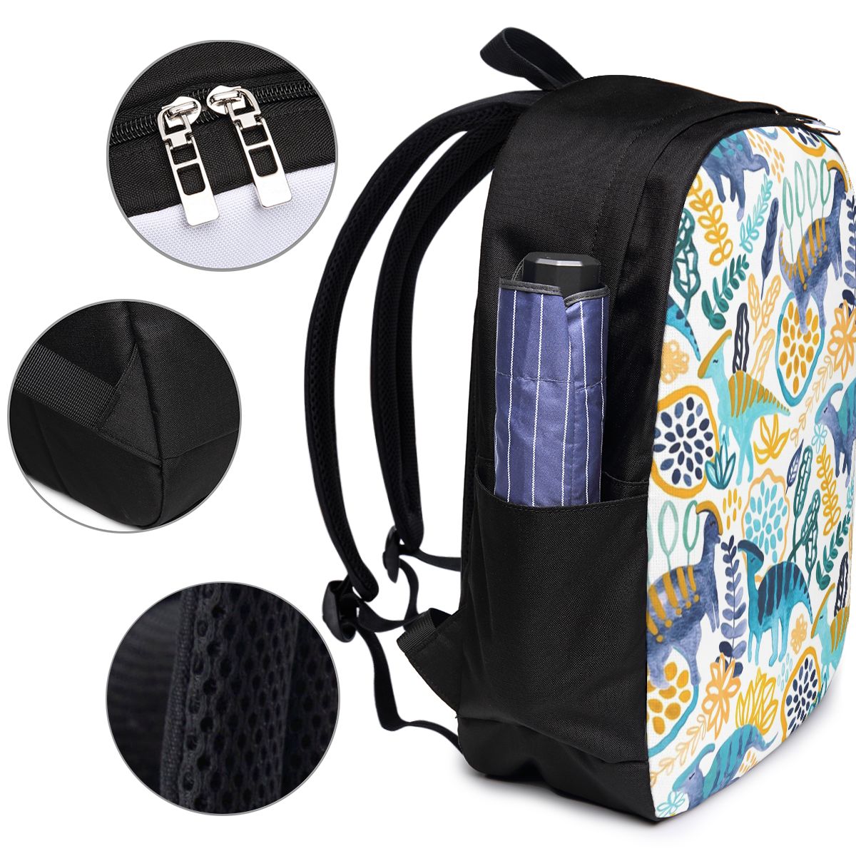 Gouache Parasaurolophuses Zain - Women Bags For College recensione e prezzo