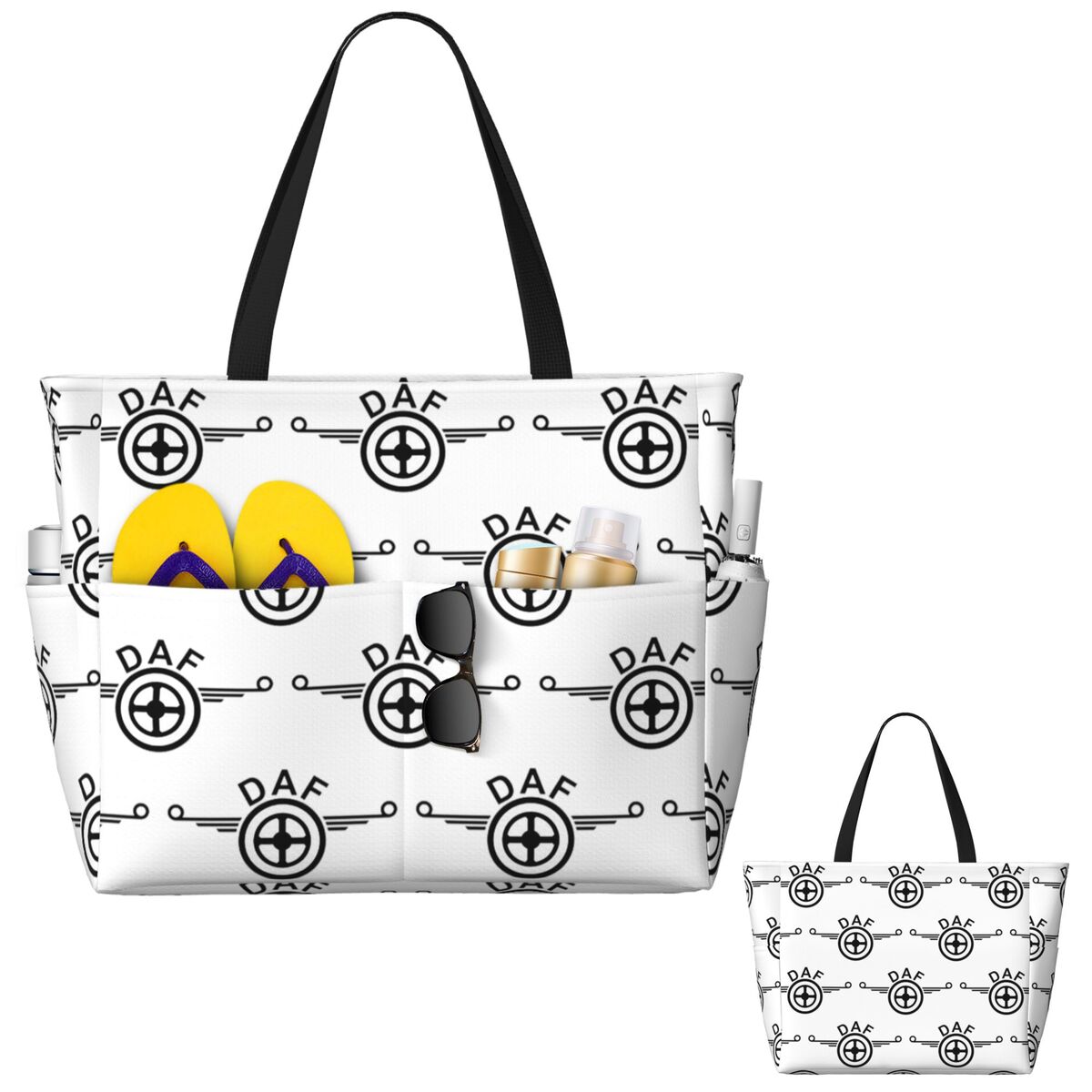 Borsa da spiaggia con logo Daf - Women Bags Vector recensione e prezzo